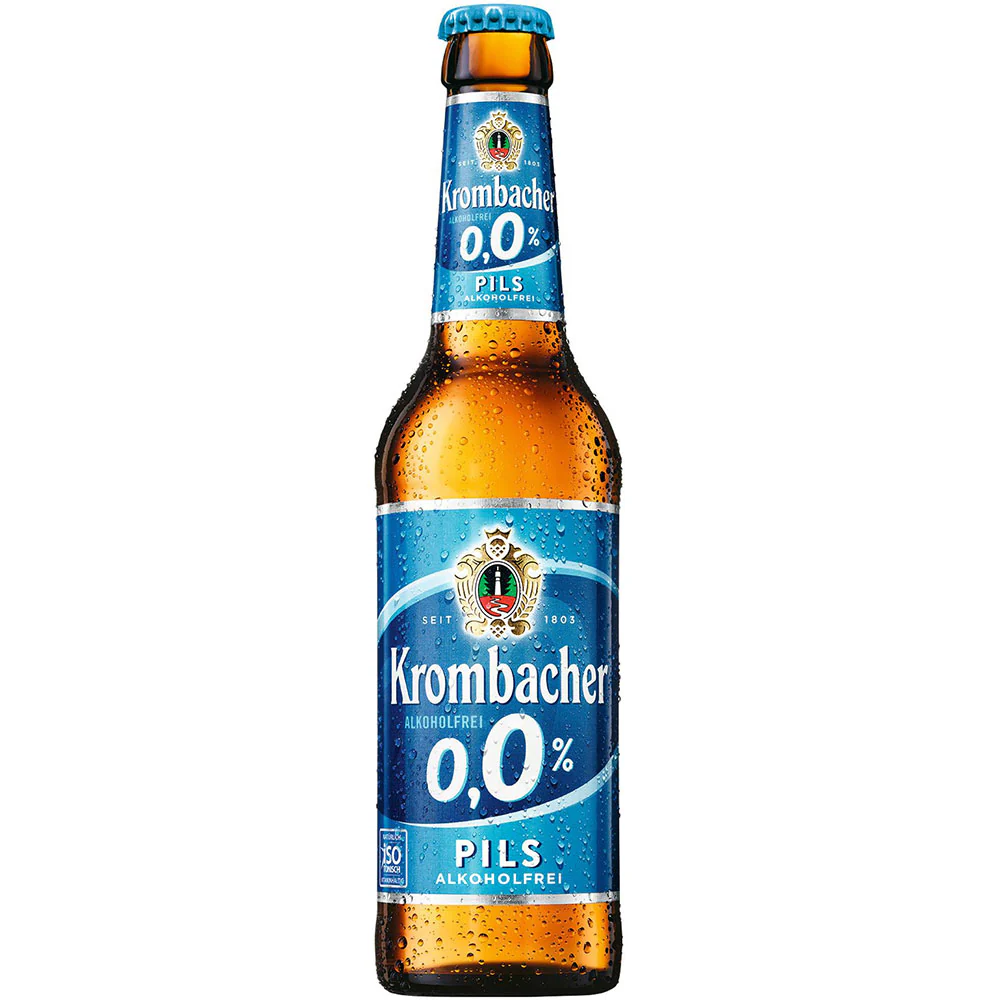 Krombacher 0% alkoholfrei Bier Glas [] bestellen Wuppertal